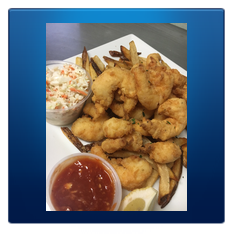 Delicious Dish at The Anchor Restaurant in Flagler Beach