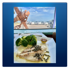 Delicious Dish at The Anchor Restaurant in Flagler Beach